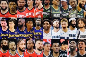 狂野西部！美媒晒西部强队 雷霆&amp;火箭&amp;湖人&amp;勇士&amp;快船群雄逐鹿