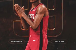 Kaiyun-火箭官方：阿门-汤普森拥有2K中最高的垂直弹跳评分😱⏫